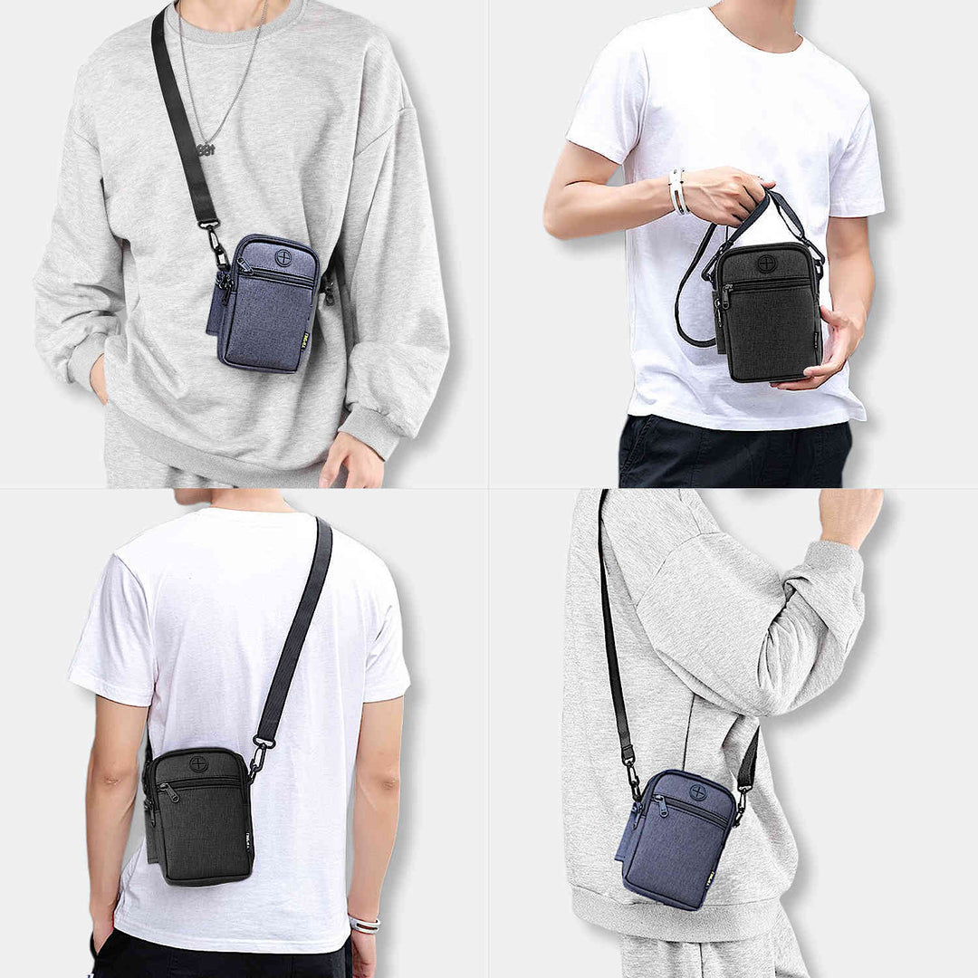 Umhängetasche | Reporter Bag - "RUNNER" - Herren