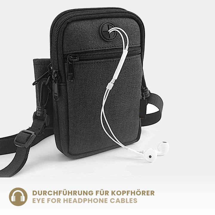 Umhängetasche | Reporter Bag - "RUNNER" - Herren