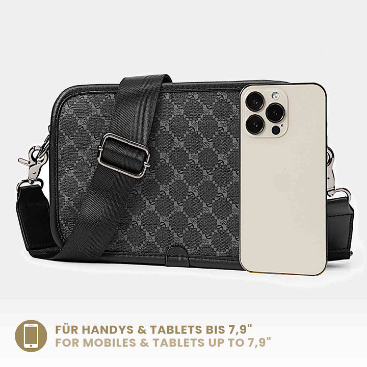 Damier Handtasche Umhängetasche für Herren mit Handy