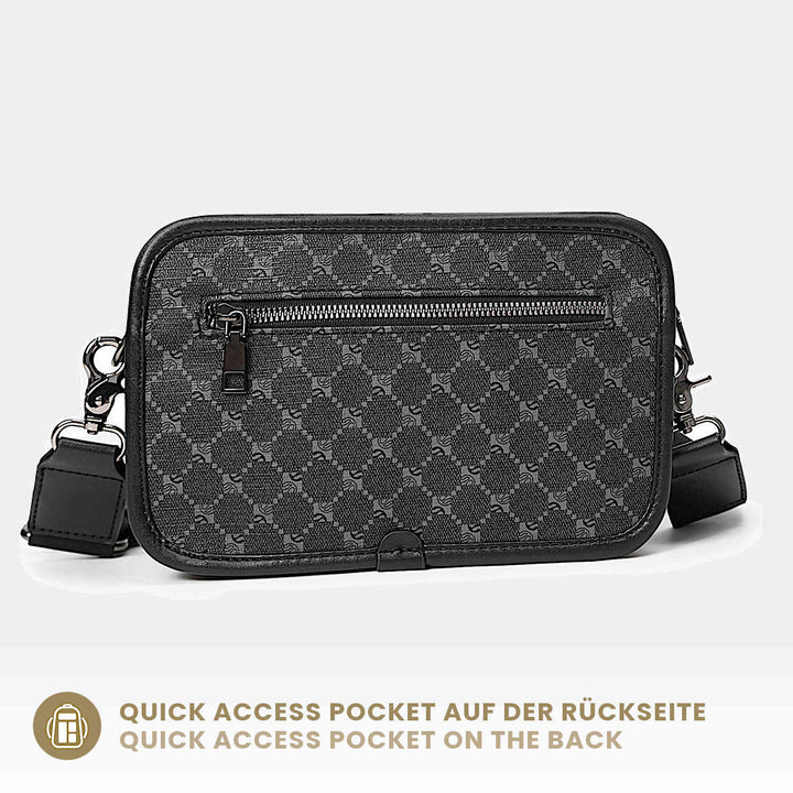 Handtasche Kameratasche für Herren Damier Kariert