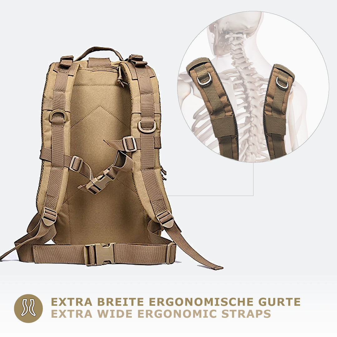 Bundeswehr Rucksack 50L mit MOLLE-System "SERGANT"