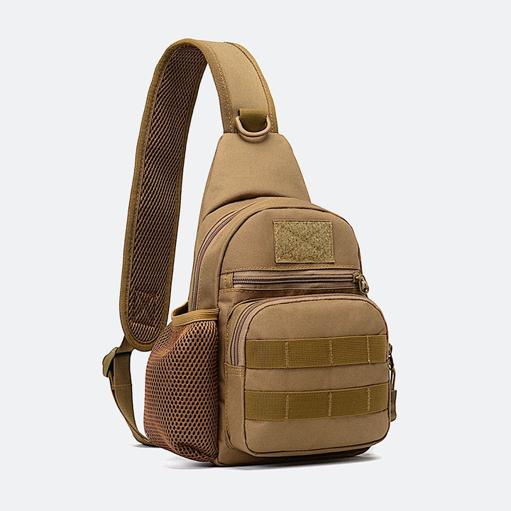 Taktische Brusttasche, Crossbody Bag mit MOLLE und Flaschenhalter "SPECIALIST"