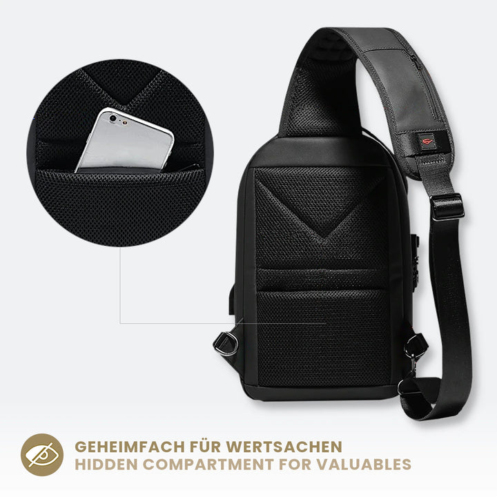 Brusttasche / Crossbody Bag für Herren "DIPLOMAT"